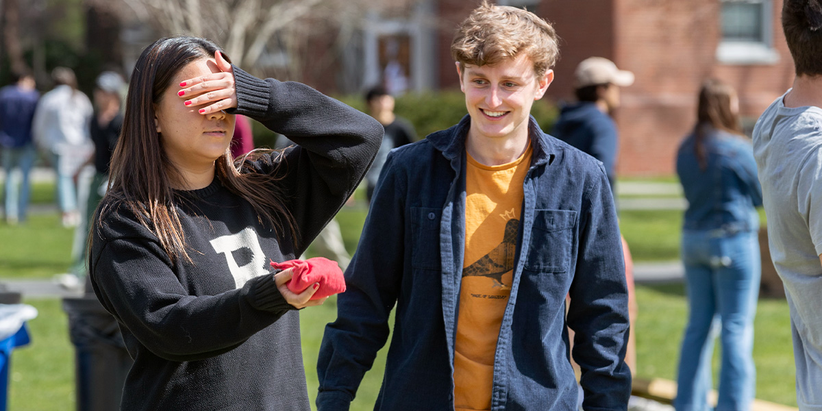 Bowdoin's springtime Ivies celebration means music, games, and food trucks.